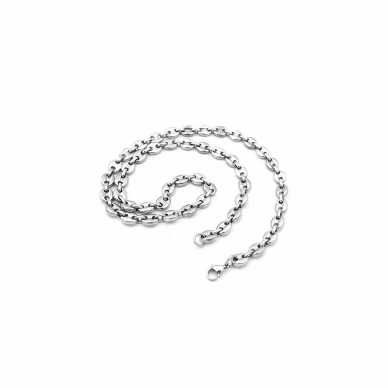 Chains / Necklaces | Men’s stainless steel necklace chain coffee bean seed 60cm 6mm Chains / Necklaces Chains / Necklaces