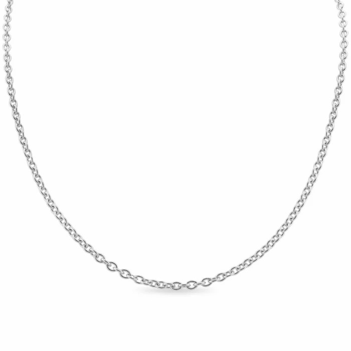 Necklaces/Chains/Sets | Fine necklace chain for men and women in solid steel mesh 50cm 2mm bella Chains / Necklaces Chains / Necklaces