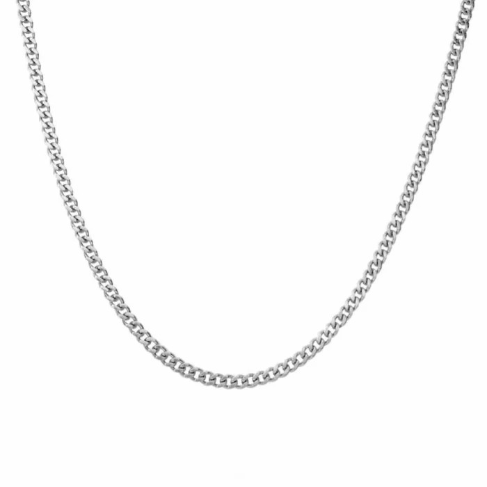 Necklaces/Chains/Sets | Women’s men’s necklace chain tight Cuban mesh steel 2mm 50cm or 60cm Chains / Necklaces Chains / Necklaces