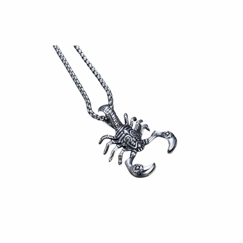 Pendants | Men’s stainless steel tribal scorpion pendant and chain included Chains / Necklaces Chains / Necklaces