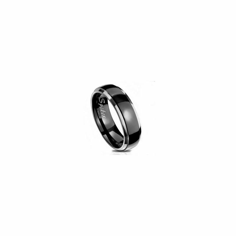 Rings / Wedding rings | Engagement ring for men, women, titanium, silver and black color Mens Jewelry Mens