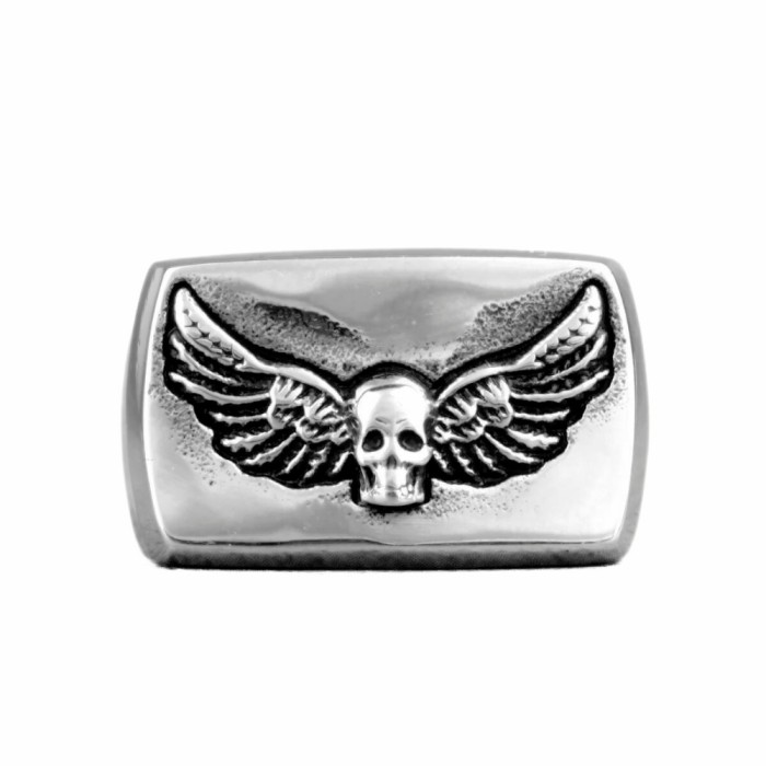 Rings / Wedding rings | Ring Head of Death An angel wings Horseman Biker Stainless Steel Wings Motard Mens Jewelry Mens