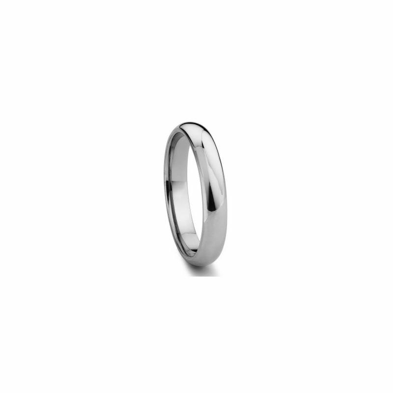 Rings/Alliances | Traditional wedding ring for women and men in tungsten 4mm Mens Jewelry Mens